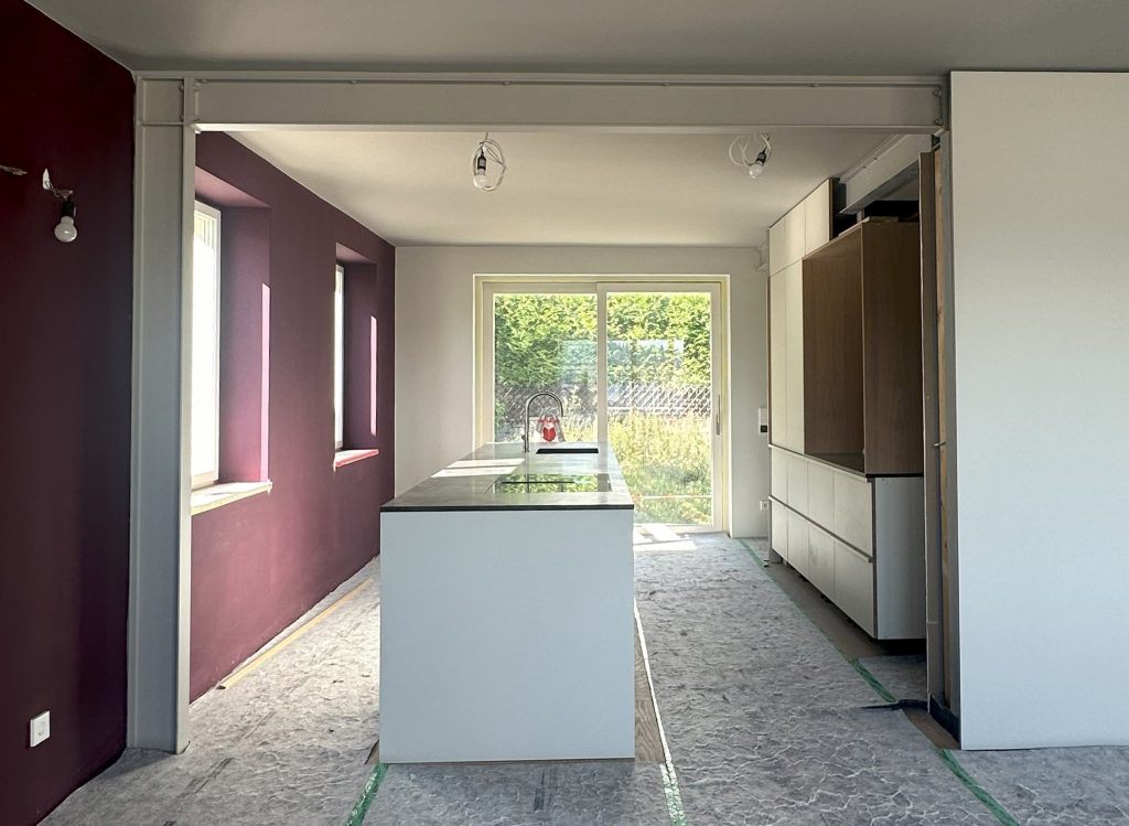 Blick in die Küche