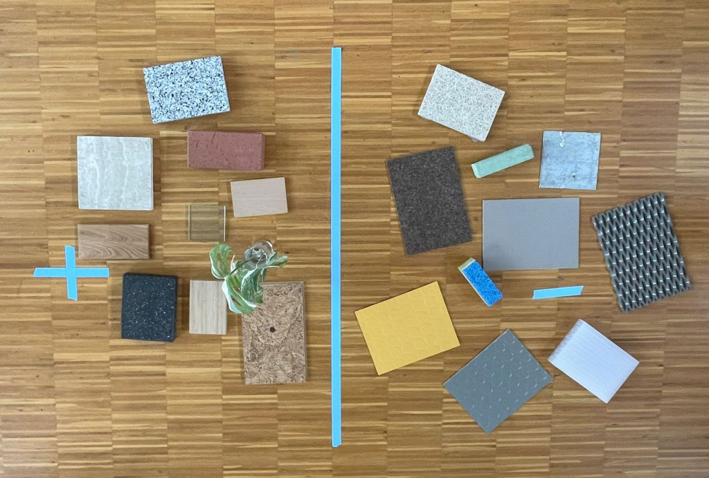 Welche Materialien gefallen uns?