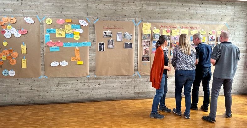 Projektgruppe bei der Arbeit