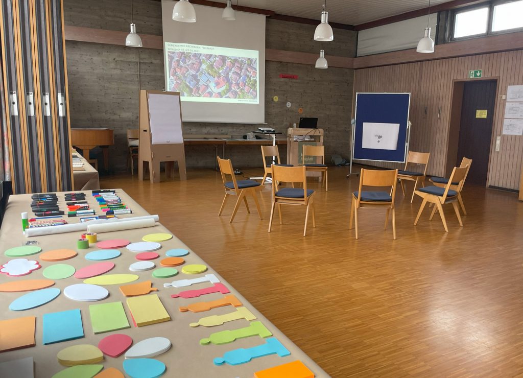 Seminarraum für die Workshops